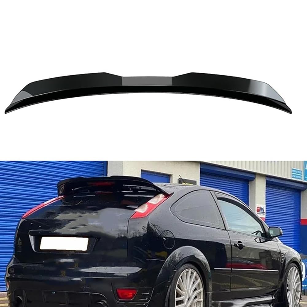 PAINTED PQ RACE RED FACTORY STYLE SPOILER FOR A FORD FOCUS 2015-2018