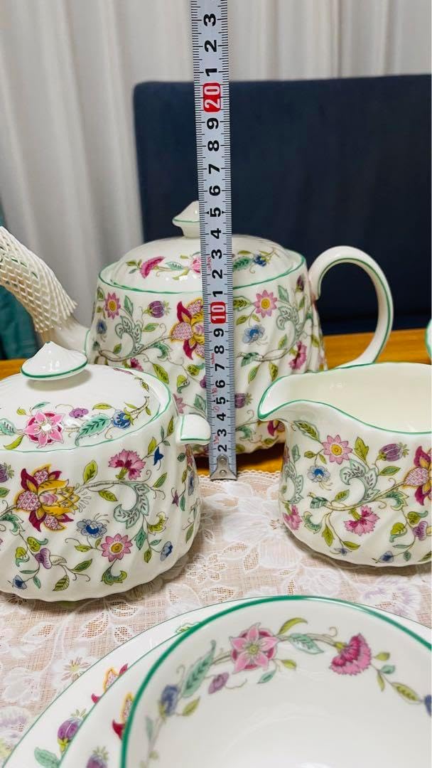 ミントン ディナーセット、26点セットフラター、サービスプレート