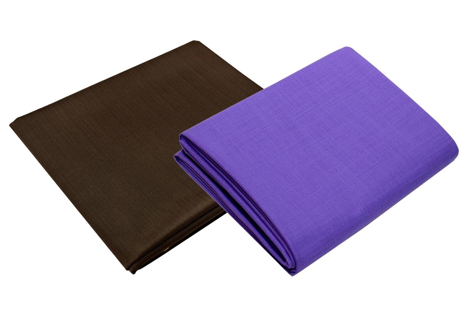 KUNDAN SULZ GWALIOR Men's Cotton Shirt & Poly-Viscose Trouser Fabric Combo Set-picture-34