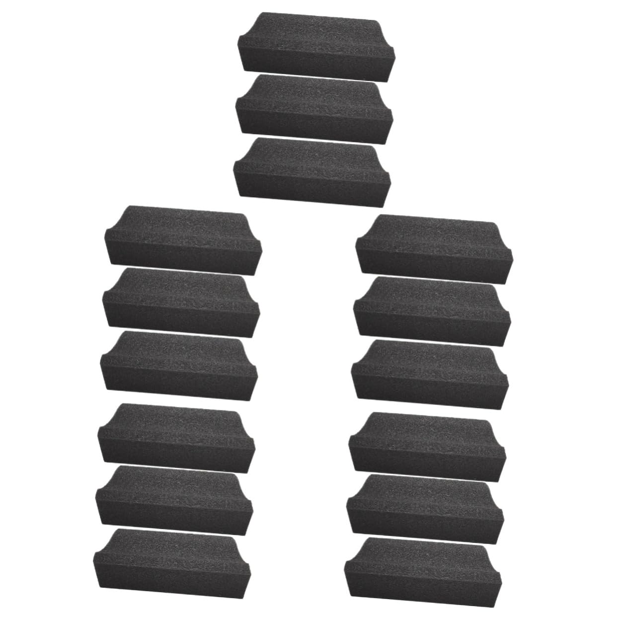 PACKOVE 15piezas Esponja Para Cepillo De Limpieza Para Fregadero Kit De Aseo Para Hombres Diseño Antideslizante Para y Limpieza De De