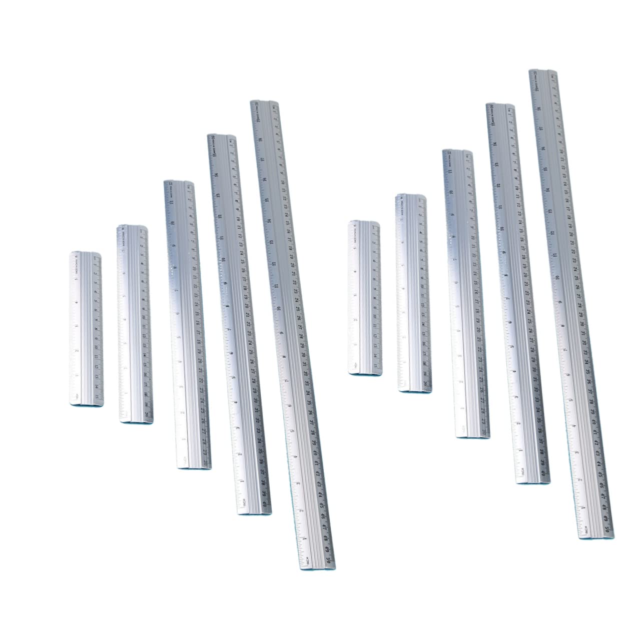 Angoily 30pezzi Righello Set Per e Scuola Per Strumento Precisione Per Architetti e Studenti
