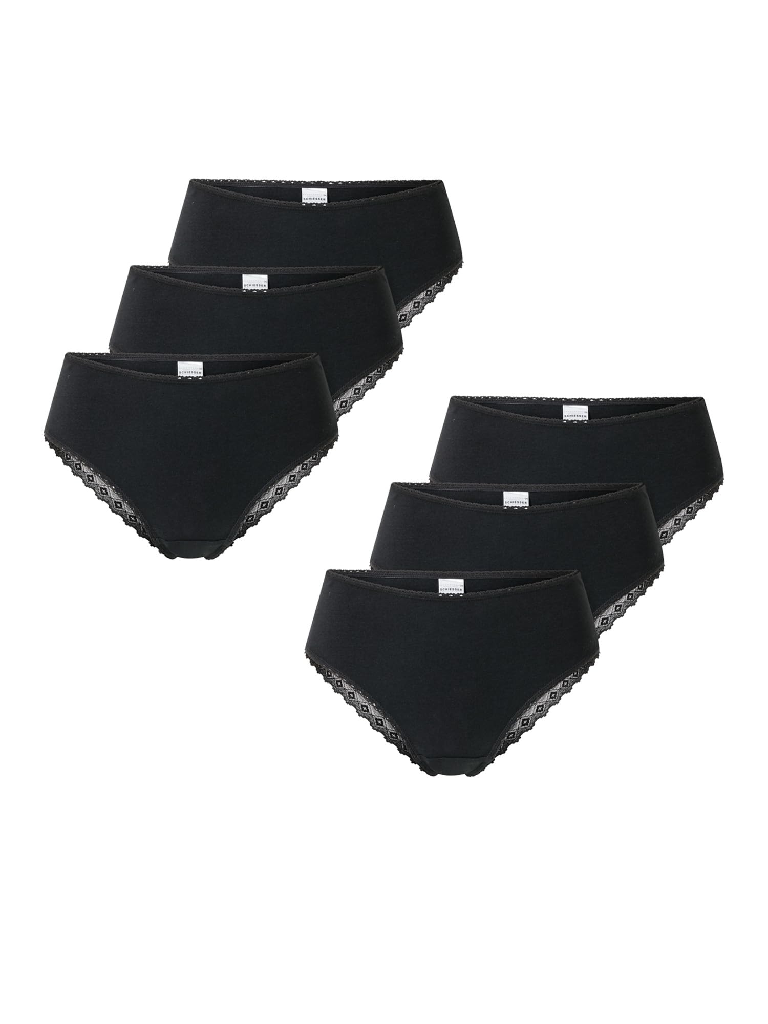 Schiesser Damen Brasilslip Modern Multipacks 6-Pack