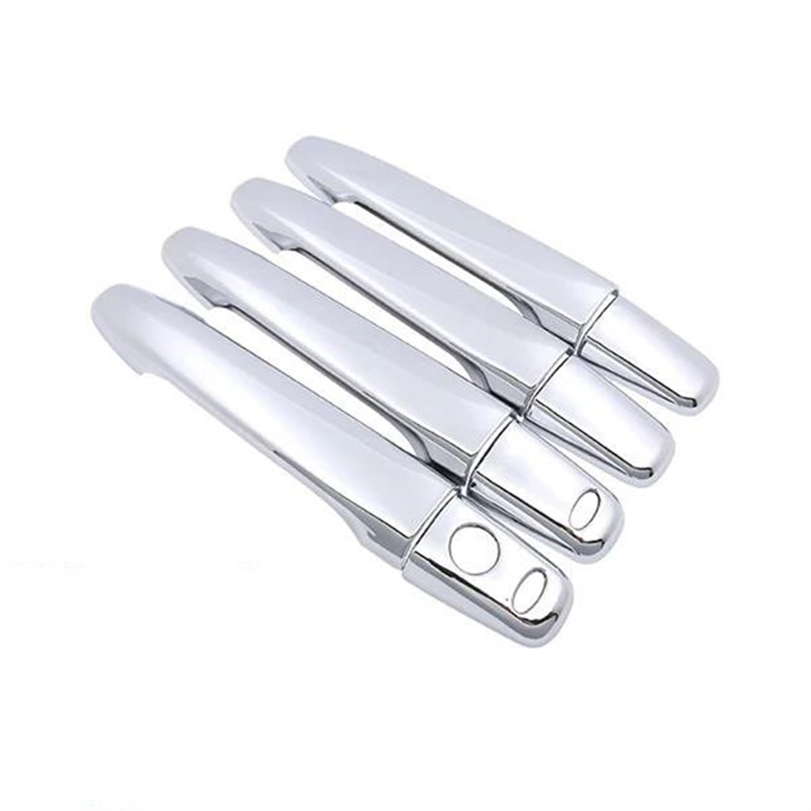NOHEEU Car Door Handle Trim ABS Exterior Strip Cover Decorative for Mitsubishi for Lancer 10 X EX 2007-2016(Style 1)