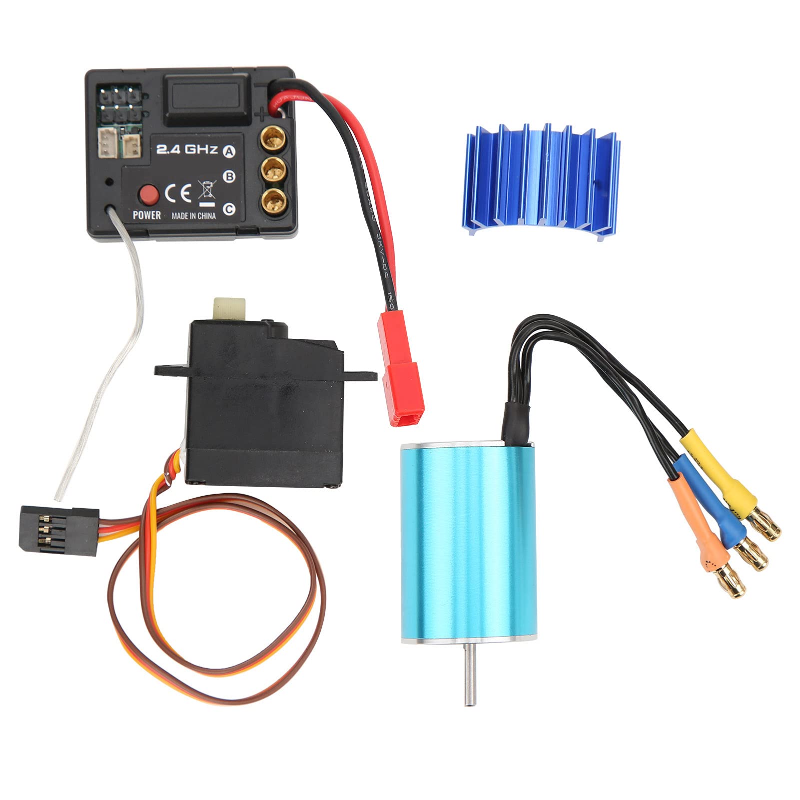 Amazon.co.jp: 2435 3900KV ブラシレスモーター・ESC・サーボセット