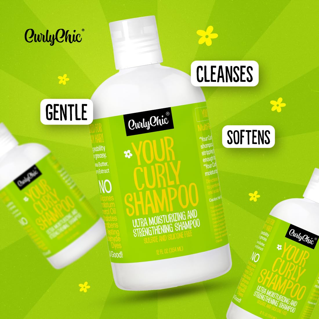 Amazon.co.jp: CurlyChic Your Curly シャンプー - 超保湿&強化