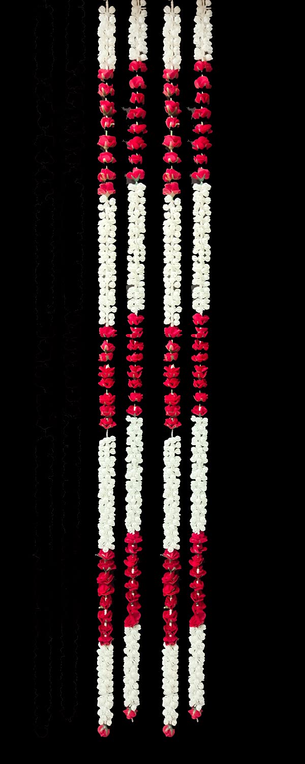 Rajnigandha Garland - 5ft Artificial Tuberoses -14
