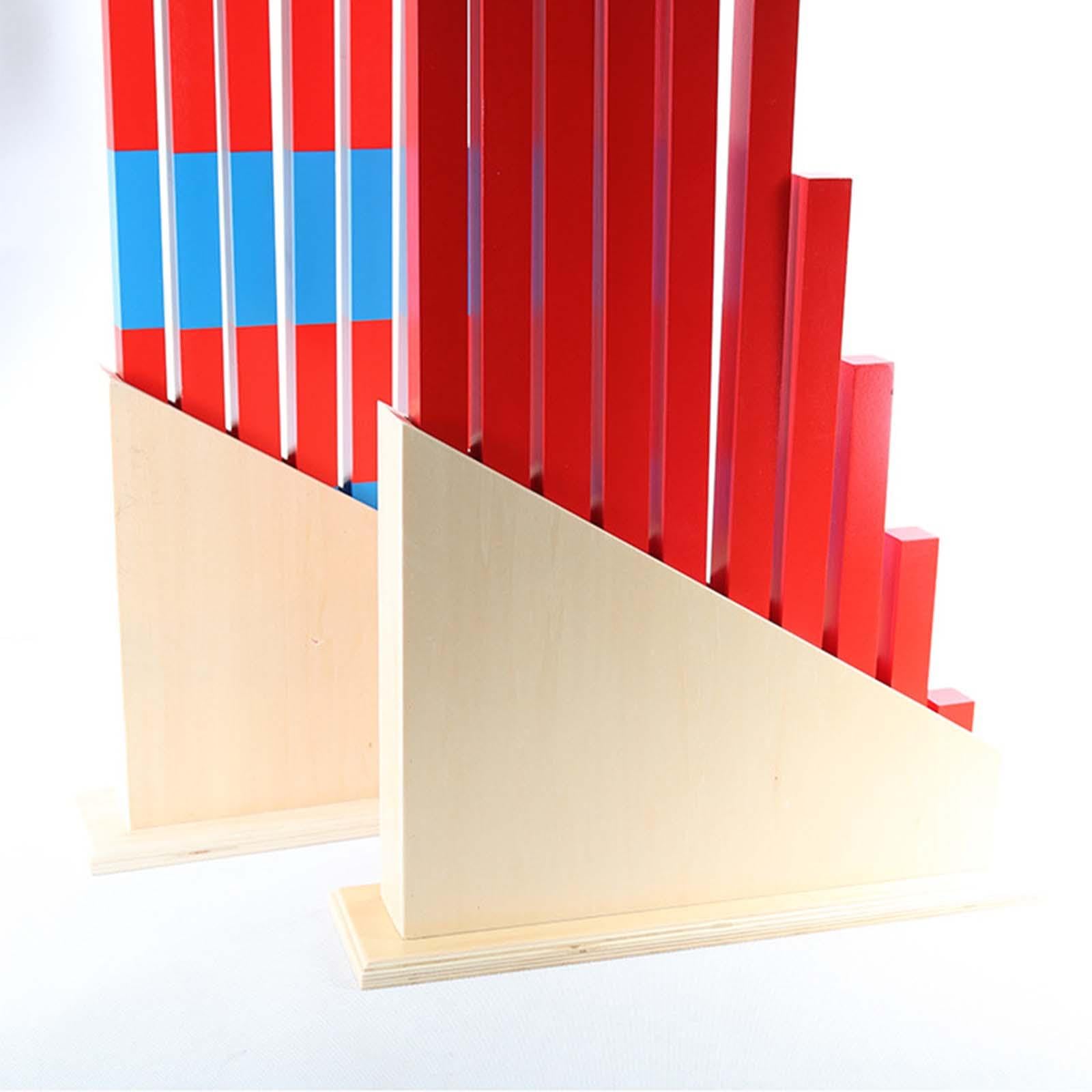 Soporte para Varillas, Soporte para Varillas Largas, Materiales Sensoriales Y Ayudas Didácticas, de Madera.