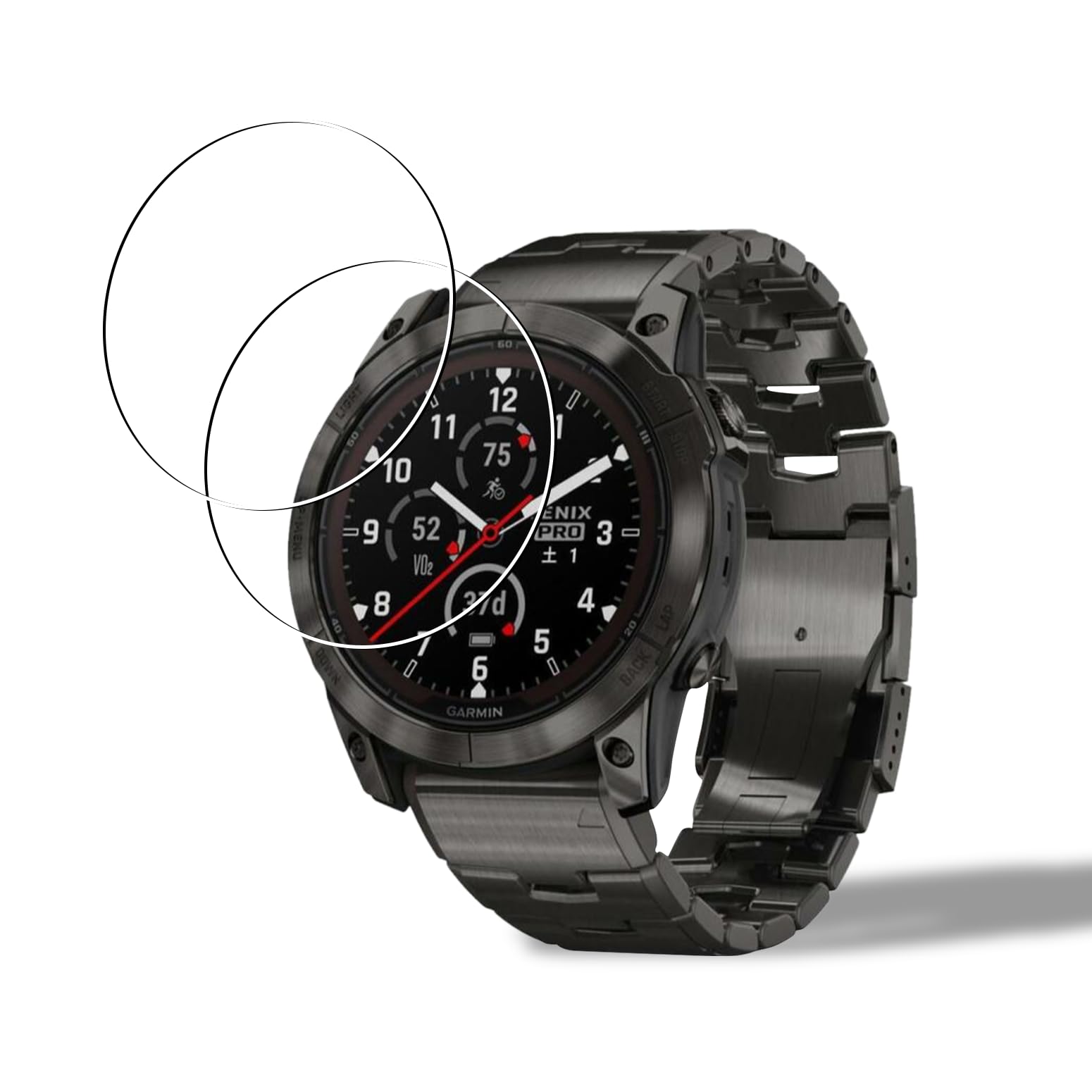 Amazon | 【2枚セット国産旭硝子素材】対応 GARMIN Fenix 7X Pro/epix 