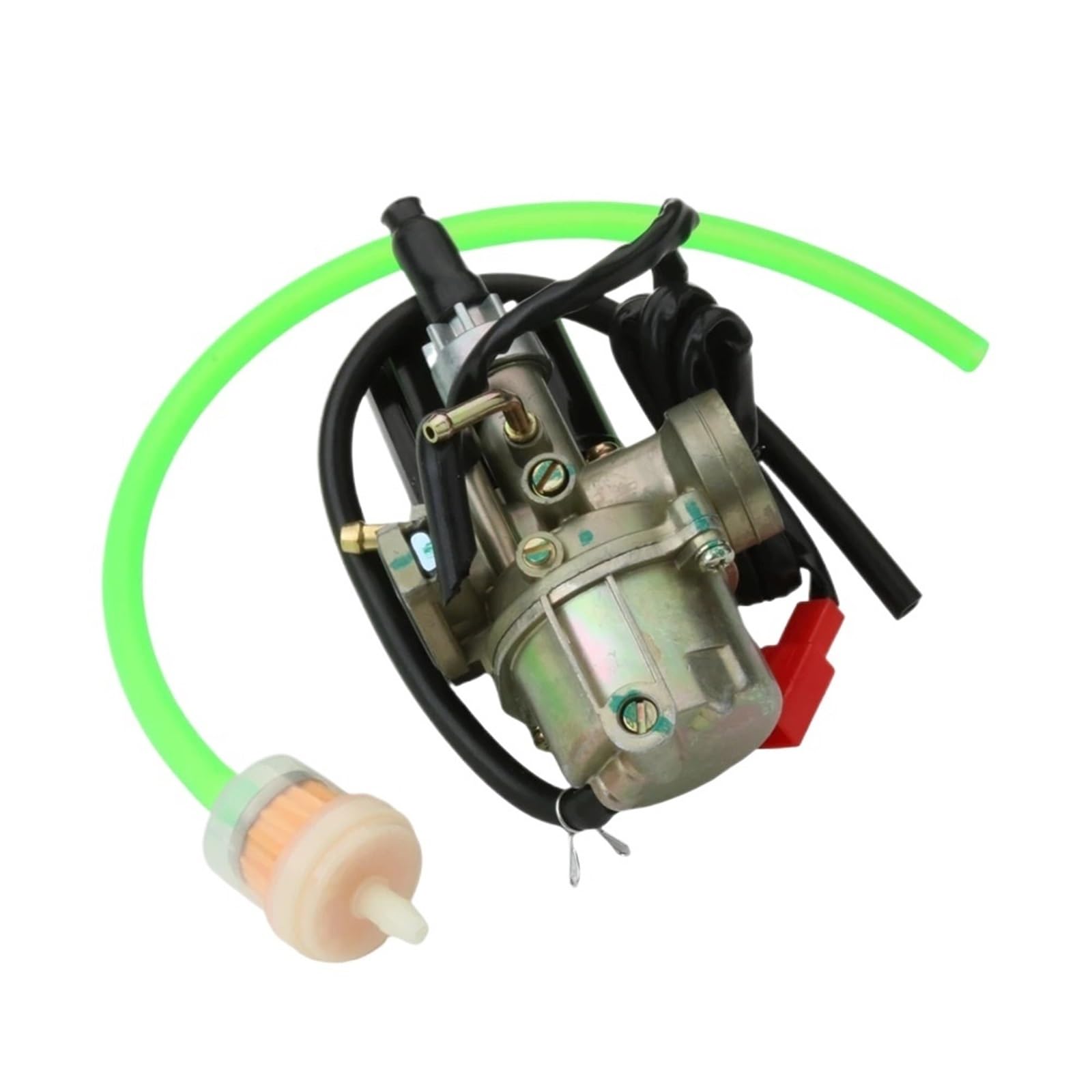 Carburateur moto 50cc de 17 mm aux finitions de précision en alliage d'aluminium usiné
