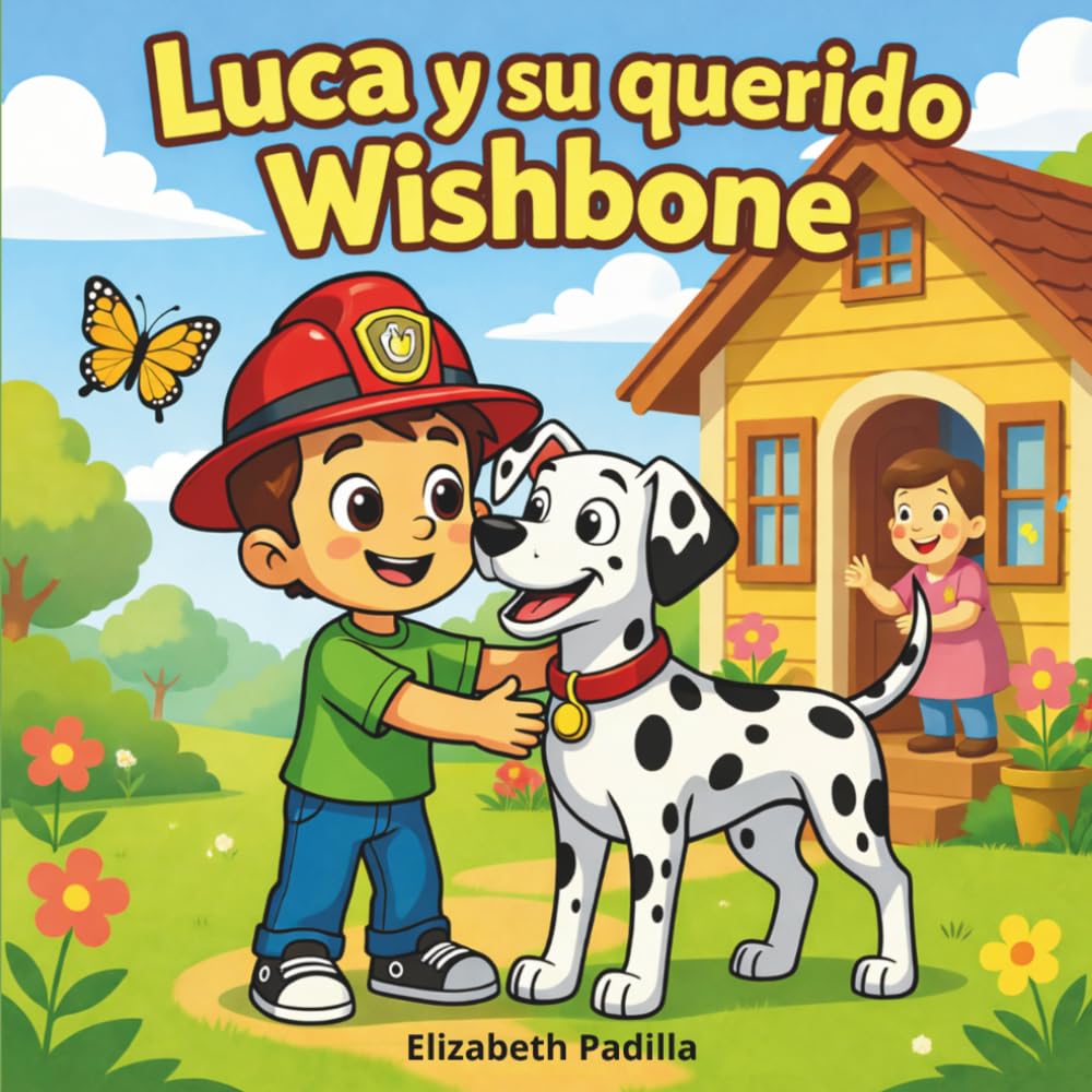 Luca y su querido Wishbone: Un cuento infantil sobre un niño, su abuela y su lindo perrito