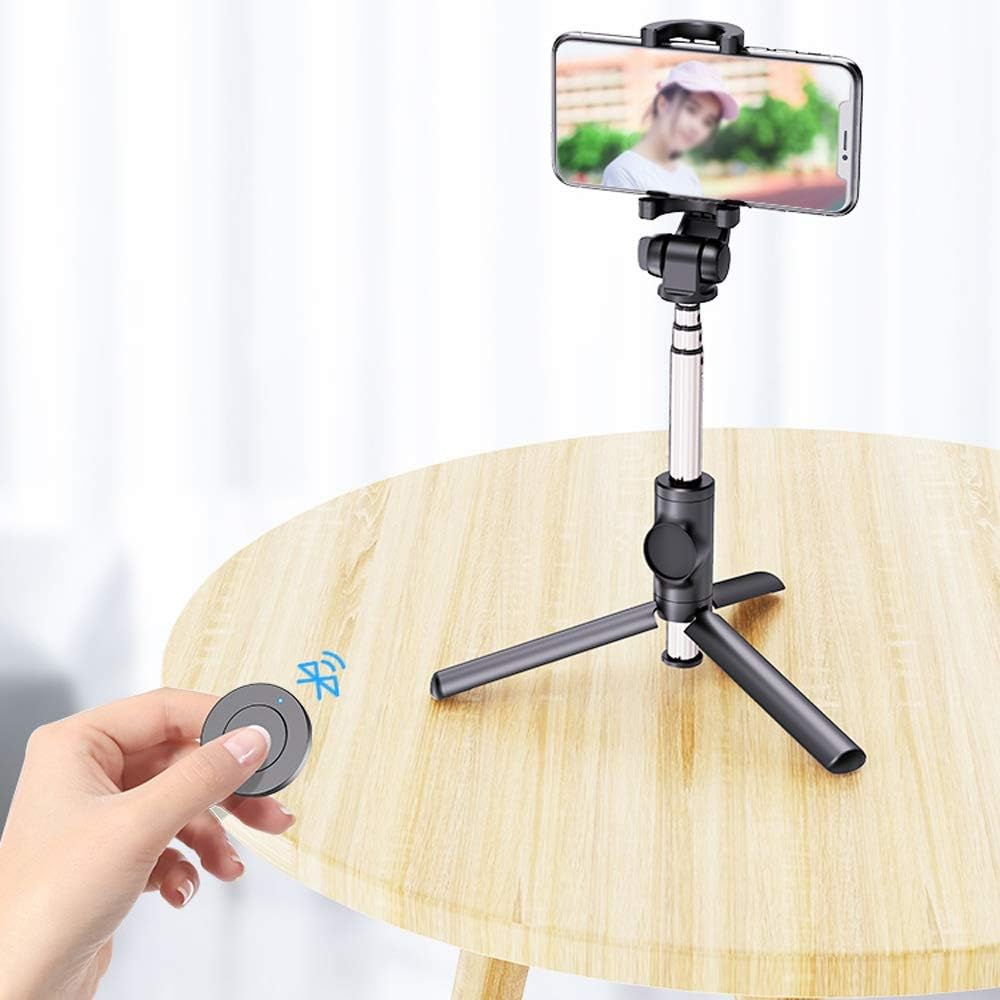 New Selfie Stick Fill-in Light Bracket Phones Cameras 2 in 1 Handheld Foldable Mini Tripod Stand