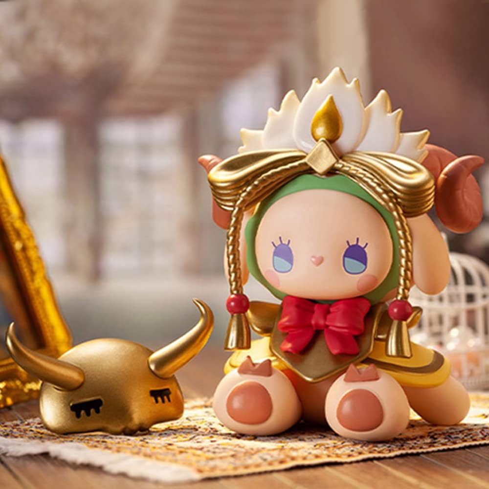 Aven Rabbit Emma Masked Ball Series Mystery Box Toy Figure Action Blind Box Cute Popular Collectible Toys Birthday Party Gift Christmas Toy Room Desktop Decoration,1 PC