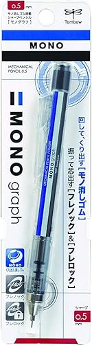 Tombow Portaminas MONO Graph, Original MONO Stripe, 0.020 in (SH-MG)