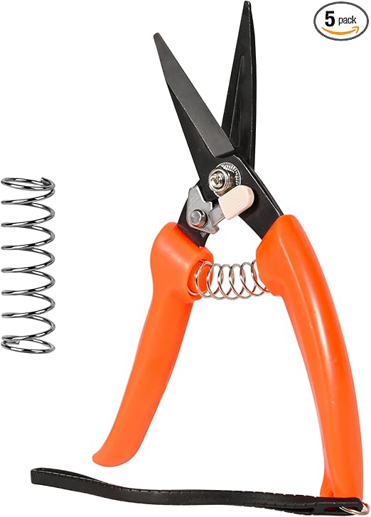 Professional Sheep Hoof Trimmer Scissors, Versatile Sheep Hoof Trimmer for Sheep, Goats and Alpacas with Non-Slip Handles for Safe and Precise Hoof Trimming (8 Inch)