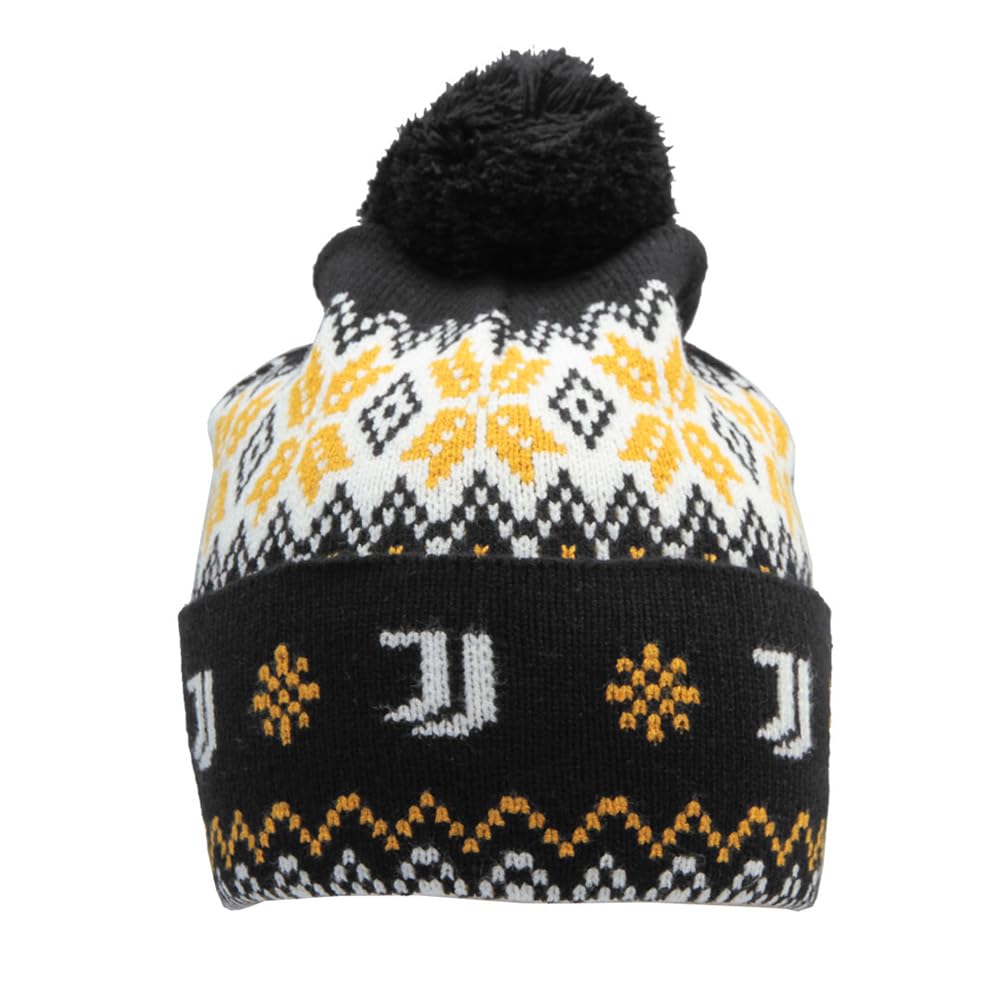 JUVENTUS 133480 Juve Beanie Hat, Black, One Size
