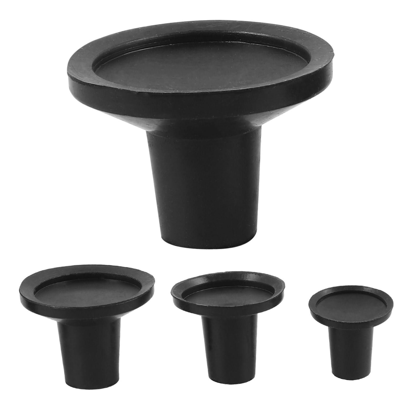 Cabilock 4pcs Valve Lapper Tool Automotive Engine Valve Suction Plates for Precision Grinding Pneumatic Grinding Tool for Car and Motorcycle Repairs