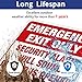 Emergency Exit Only - Security Alarm Will Sound If Door Is Opened Sign, 2 Pack, 10 x 7 inch .40 Rust Free Aluminum, UV Protected, Weather Resistant, Waterproof, Durable Ink, Easy to install