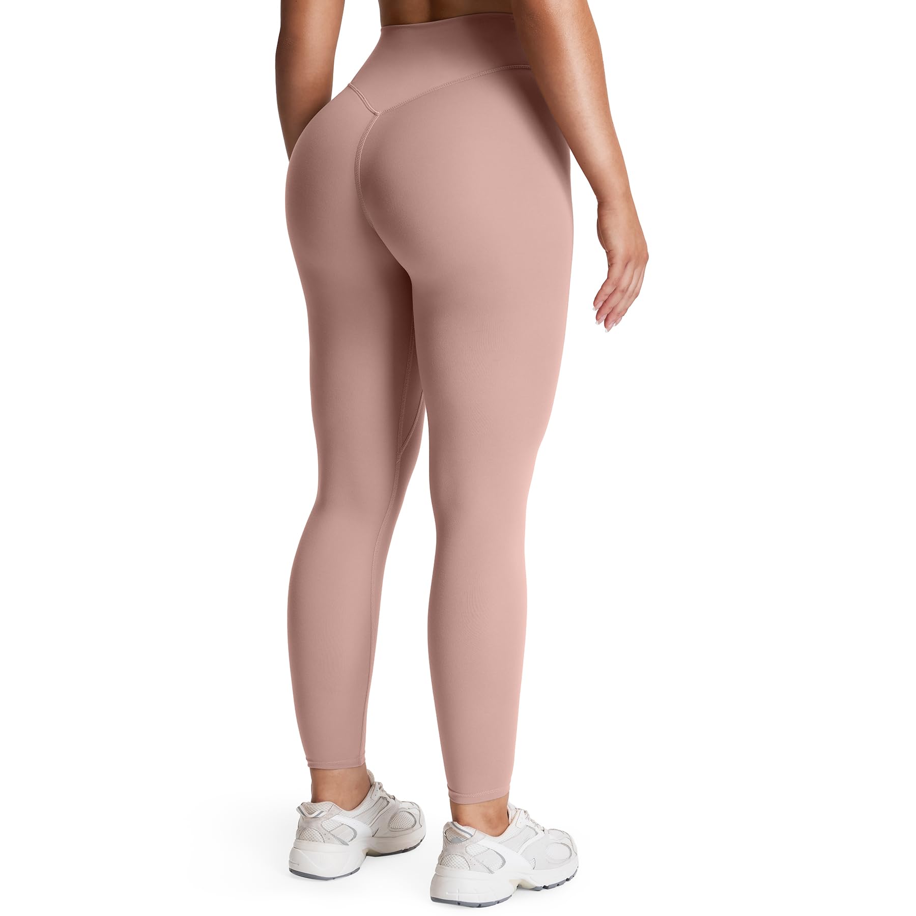 Aoxjox High Waisted Workout Leggings for Women Tummy Control Buttery Soft Yoga Metamorph Deep V Pants 26"