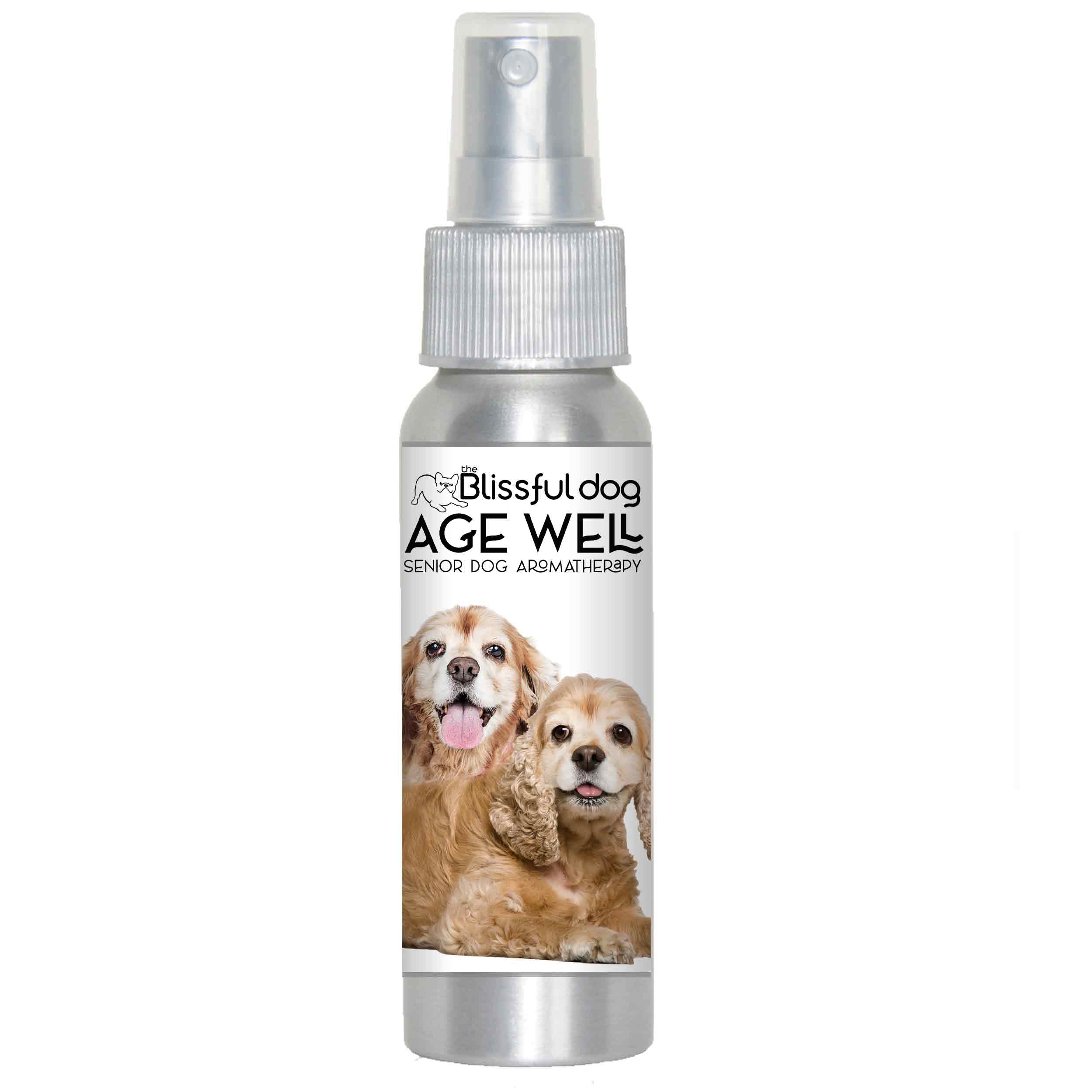 The Blissful Dog Cocker Spaniel Age Well Spray Aromatherapy