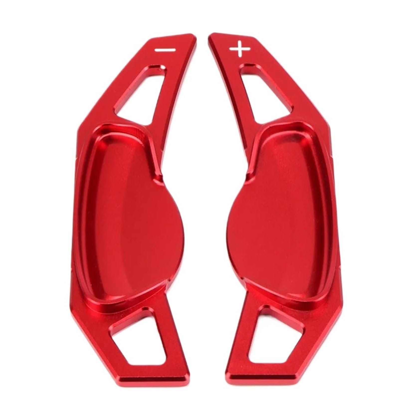 Uieowhn Red Car Steering Wheel Shift Paddles For Smart For 451 453 Fortwo Forfour Car Shifter Paddle(Red)