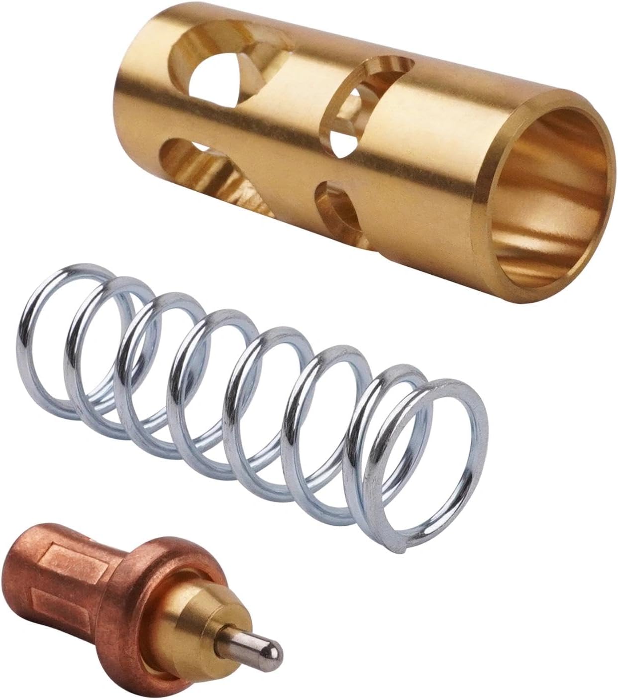 Thermal Valve Kit with Actuator Spring and Cage Compatible with Ingersoll Rand intended Air Compressor Replaces# 47695566001