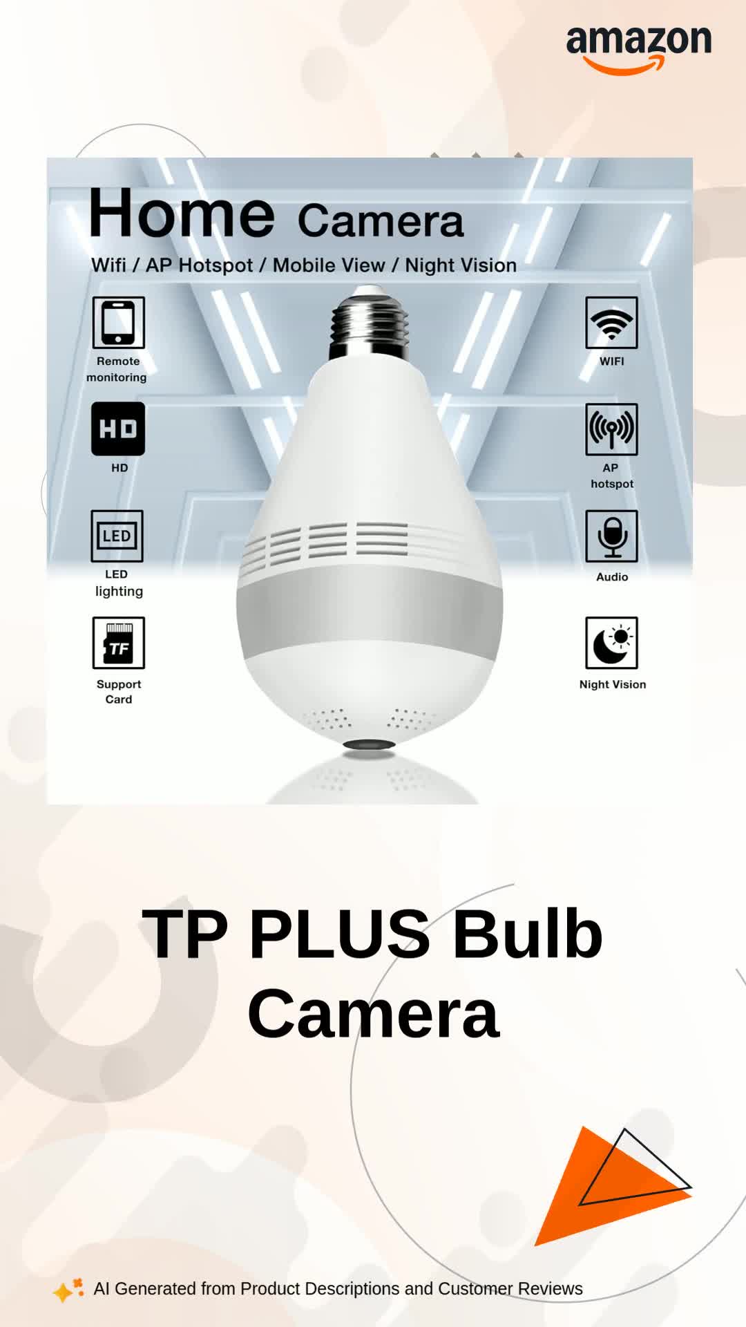 Watch TP PLUS Bulb Camera on Amazon Live