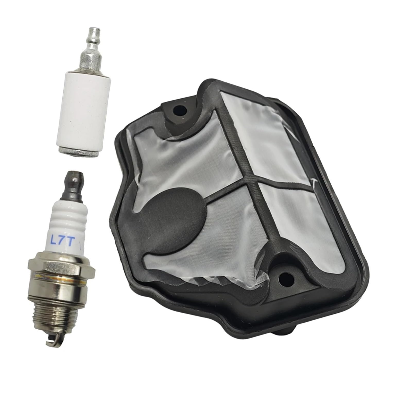 Kit de bujías de Filtro de Combustible y Aire Apto for Motosierra 36 41 136 136LE 137 137E 141 141LE 142 142E 530029811 Herramientas de jardín