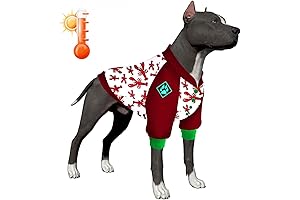 LovinPet Pitbull Coats for Dogs, Winter Coats for Dogs, Warm Dog Clothes for Large Dogs