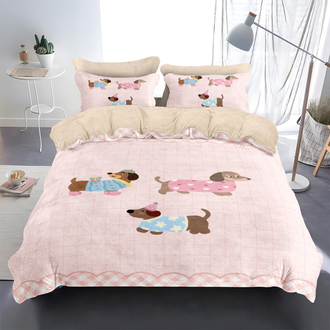 布団カバー 冬用 寝具カバーセット 4点セット 洗える 掛け布団カバー あったか ベットカバー おしゃれ 布団かばー シンプル 寝具