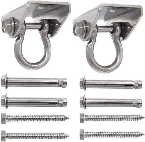 Colgador de columpio para silla de hamaca resistente, capacidad de 2000 libras, accesorios para colgar, hamaca antioxidante permanente, silla de