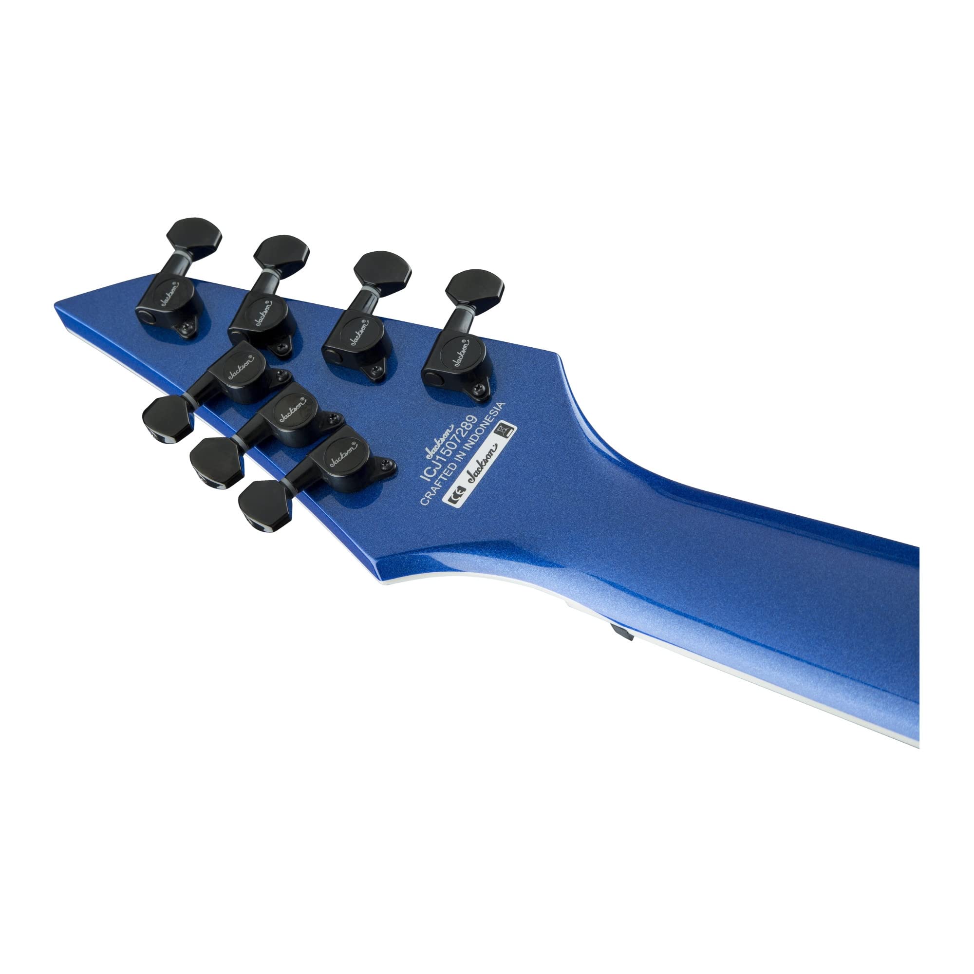 Amazon | Jackson X Series Soloist Arch Top SLAT7 MS Metallic Blue