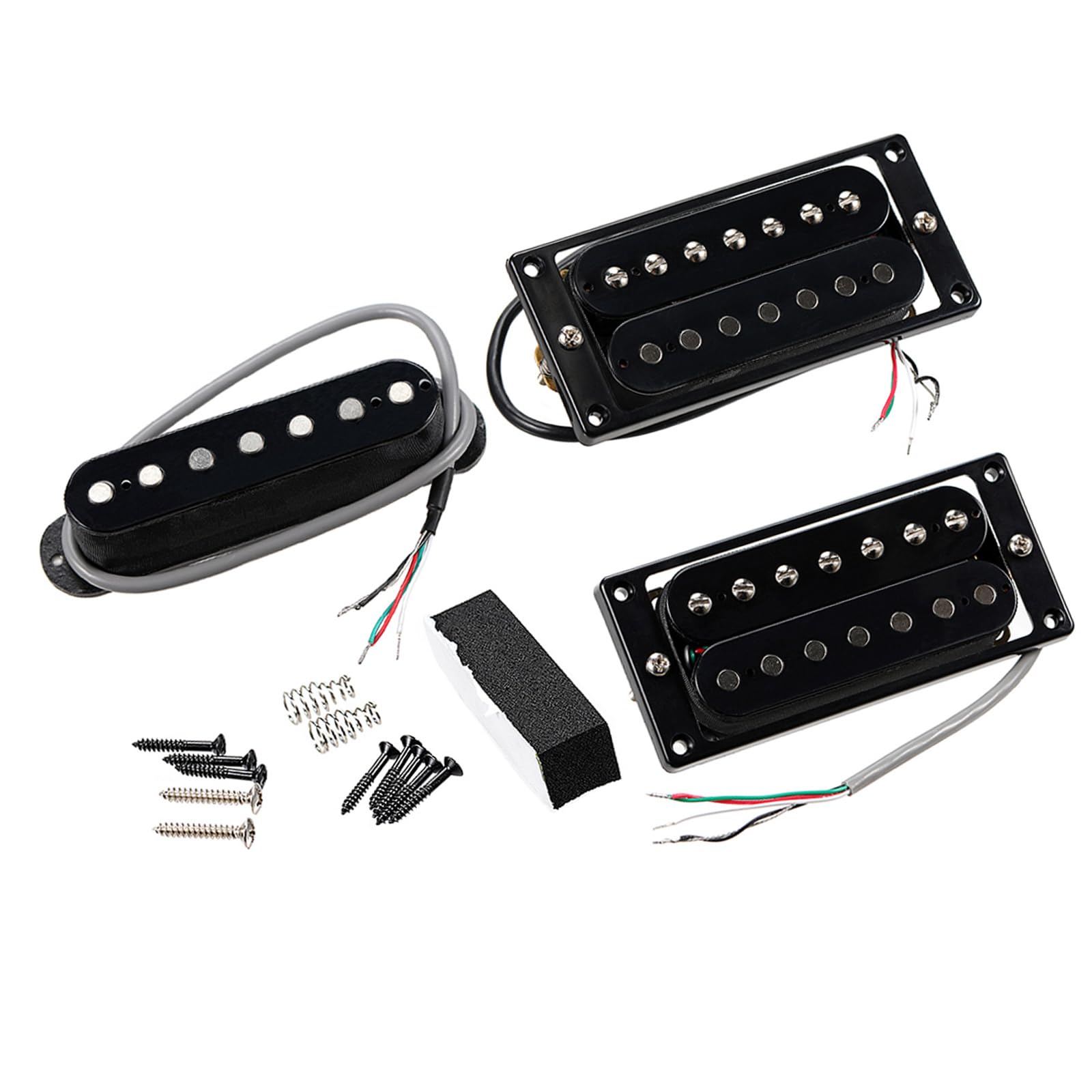 Set di pickup per chitarra a 7 corde con riduzione del rumore migliorata e compatibilità universale per musicisti professionisti