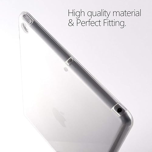 Miniatura 3 de iCoverCase Funda transparente para iPad mini 5, funda protectora flexible de TPU suave transparente ultrafina para iPad mini 5 de 7.9 pulgadas