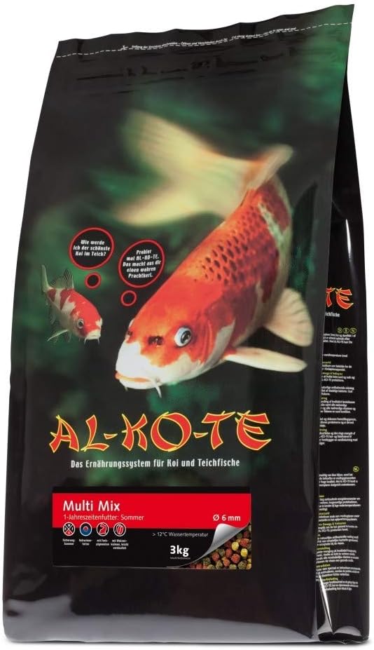 AL-KO TE Multi Mix 3 mm PELLETS 3KG High – Premium Fish Food Pond Food