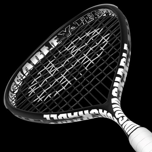 Miniatura 4 de UNSQUASHABLE Y-TEC PRO - Raqueta de squash – Raquetas de calabaza súper ligeras de 4.41 oz para jugadores profesionales para una potencia