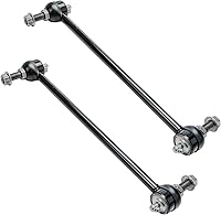 Vista 485 de Detroit Axle - Kit de suspensión delantera de 10 piezas para Chevy Aveo Aveo5 Pontiac G3 Wave 2 Ready Struts Assembly 2 Enlaces de barra