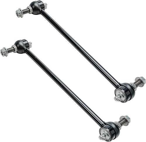 Miniatura 485 de Detroit Axle - Kit de suspensión delantera de 10 piezas para Chevy Aveo Aveo5 Pontiac G3 Wave 2 Ready Struts Assembly 2 Enlaces de barra