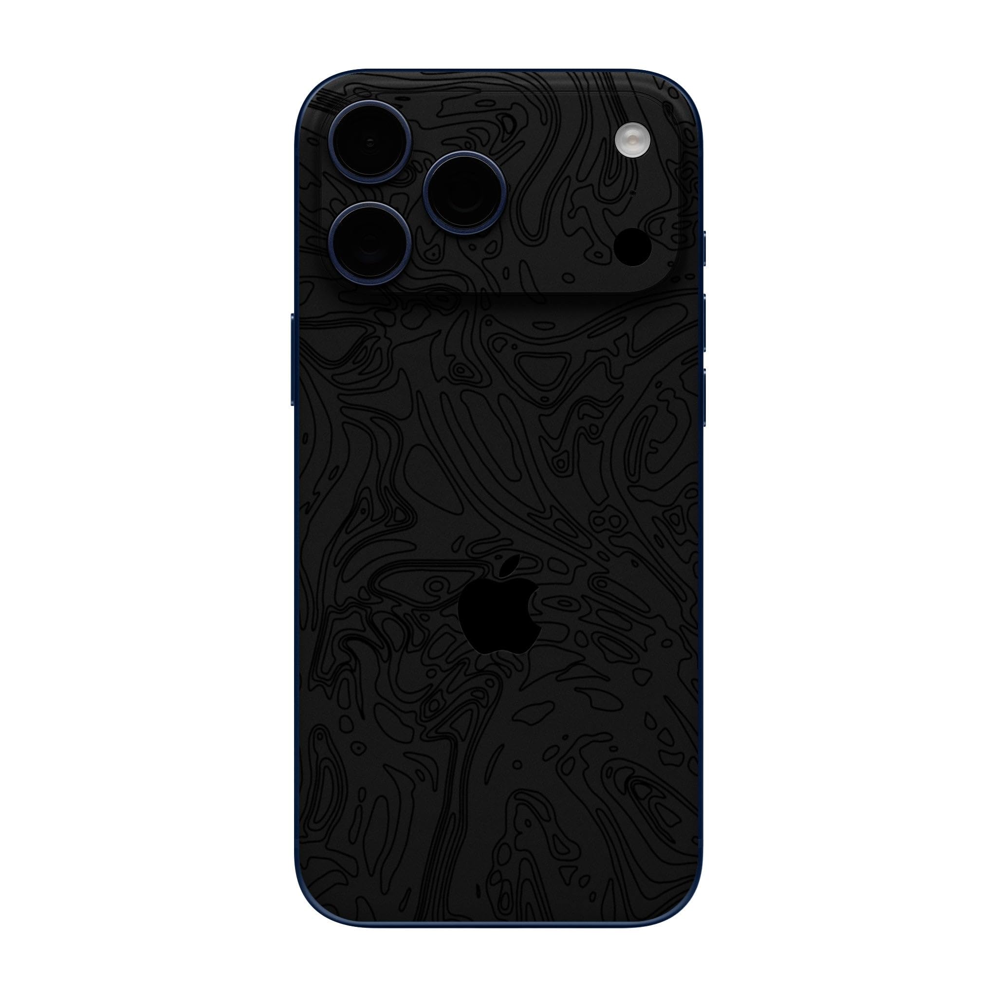GADGETSWRAP Triple Black Skin for iPhone 17 Pro Max – Full Back & Sides + Split Skin Included, Bubble-Free, Scratch Resistant-image-2