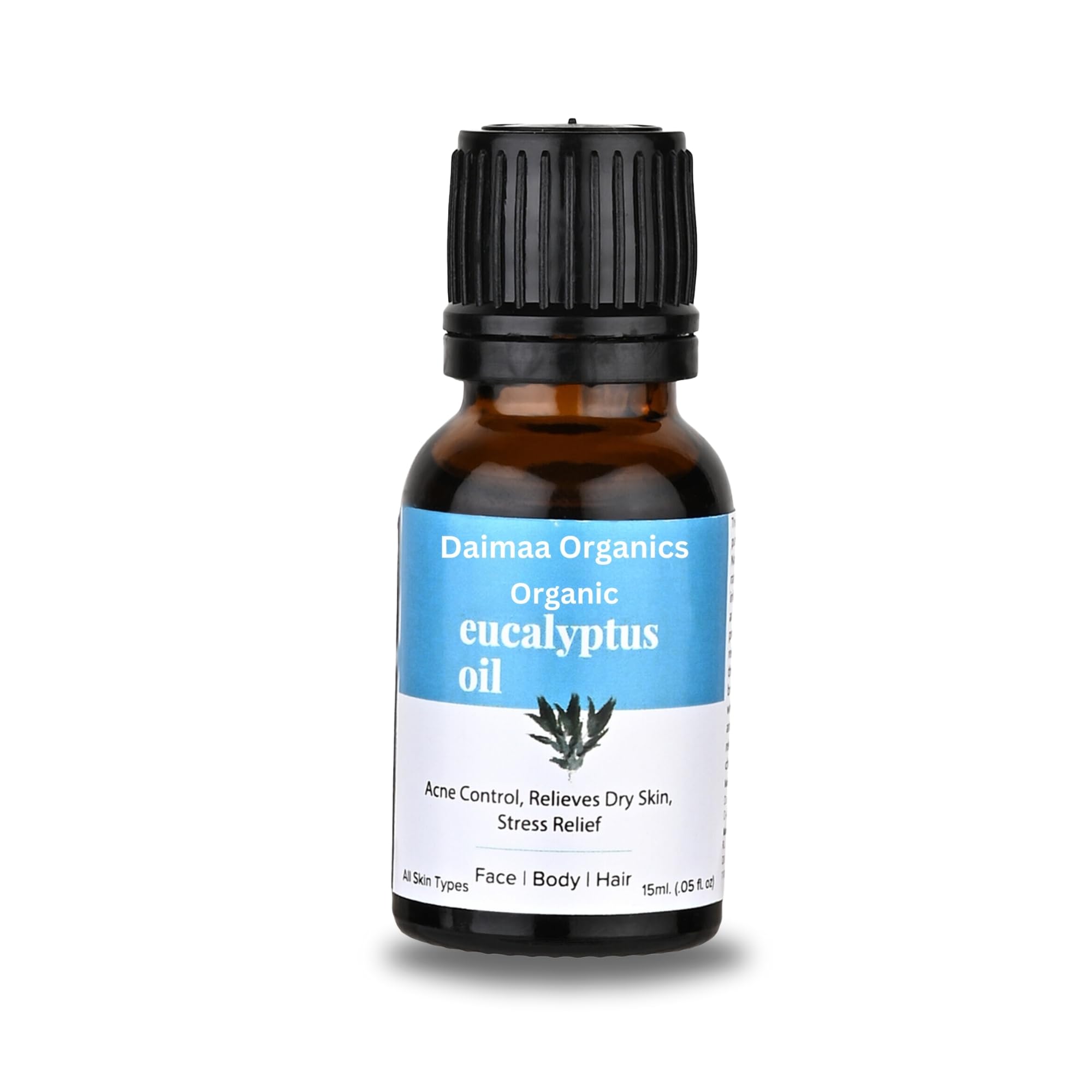Organic Eucalyptus Essential Oil For Face, Hair & Body Relaxing, Soothing, Calming, 100% Steam Distilled, 15 ML Pack of 1-picture-39