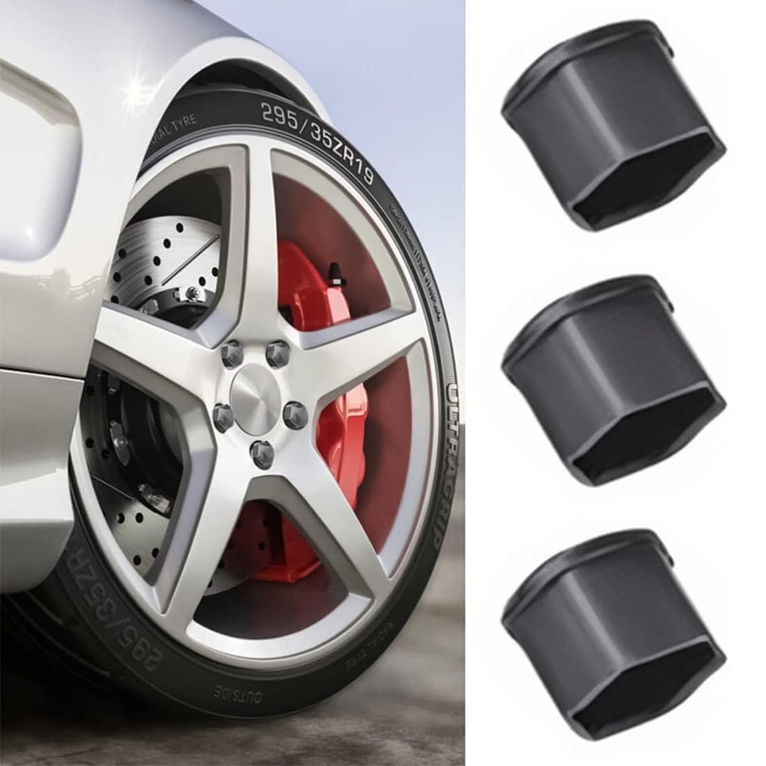 tappi copridado ruota,copri bulloni ruota,20 pezzi, resistenti, con strumento di rimozione, per Audi A3/A4/A5, proteggono le viti delle ruote, garantiscono un aspetto ordinato