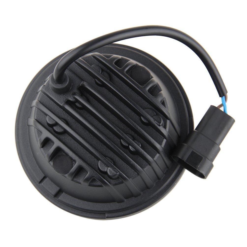Amazon | Ranzek 7インチオートバイのデイメーカーLEDヘッドライト+ 2