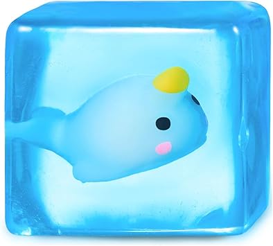 Stress Cube Fidget Toys Adults - Sensory Toys for Kids with Autism Stress Balls for Adults Squishy Toys for Anxiety Squeeze Fidgets for Teens Stress Relief Gifts for 3 4 5-7 8-12 Year Old Girls Boys