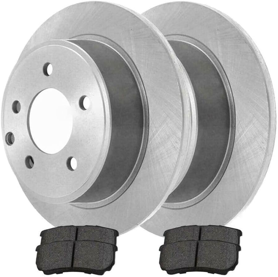 4pcs Semi Metallic Pad Set 2pcs Brake Rotors Kit Rear Side Slotted for Lancer for Patriot for Compass for Caliber for Avenger for Sebring 200 Solid 4pcs Semi Metallic Pad Set 2pcs Brake Rotors Kit Rear Side Slotted for Lancer for Patriot for Compass for Caliber for Avenger for Sebring 200 Solid