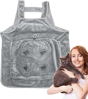 猫抱っこ用服 猫抱っこ用エプロン ポケット 猫 抱っこ紐 前抱き 猫 抱っこ紐 逃げない 猫 抱っこ紐 エプロン 猫 抱っこ紐 爪切り 猫 抱っこ紐 ふわふわ 暖かい 猫 抱っこ紐 スリング 猫 抱っこ紐 飛び出さない 猫 寝袋 エプロン 小型犬 猫用 調整可能 両手解放 ペット用品 外出用