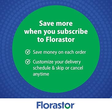 Florastor Advanced Gas & Bloat Probiotic, 30 Capsules | Digestive Enzymes and Botanicals, Plus Probiotics for Digestive Health