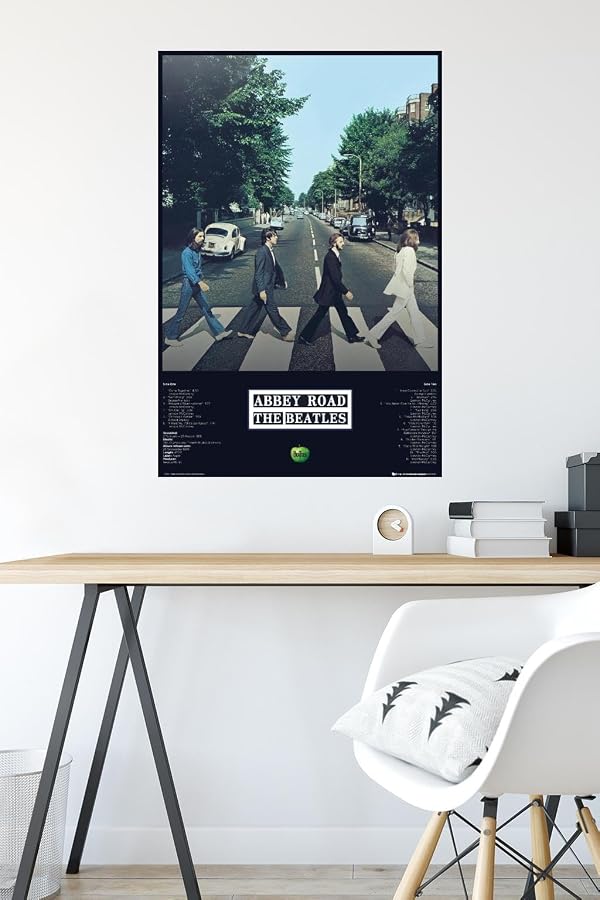 Trends International 24X36 The Beatles - Abbey Album Wall Poster, 24" x 36", Premium Unframed Version by Trends International - Used condition - Image 4