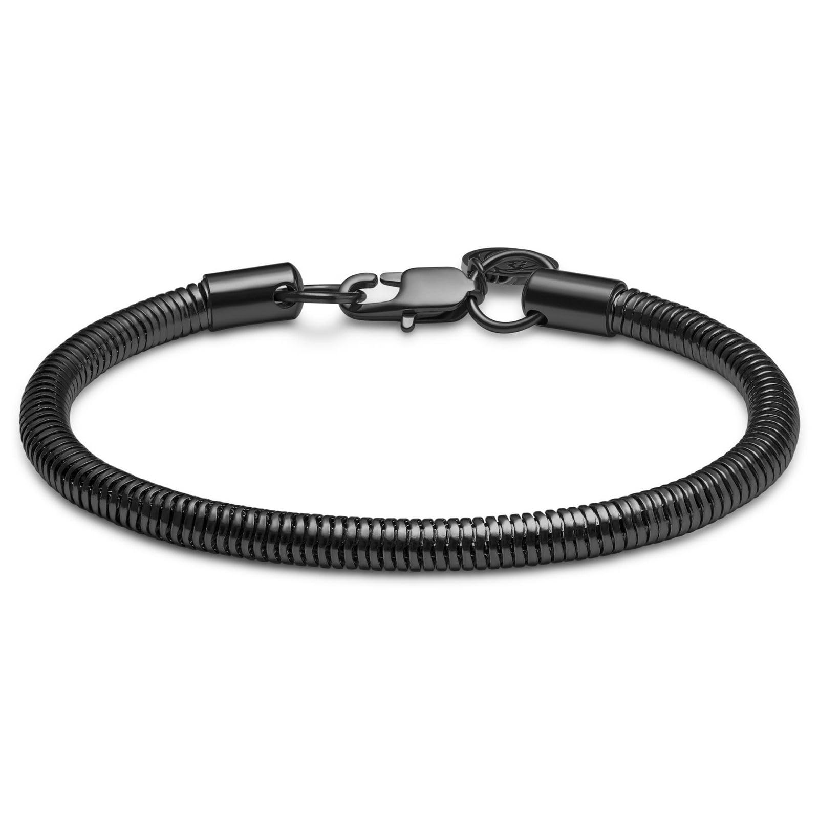 STYLE KRAFT-Jewellery Elegant Snake Chain Bracelet For Men Women Gunmetal Black Herringbone Snake Chain Anklets/Bracelets for Unisex Birthday Gift Velentine Gift (B0DFYPXW42) Amazon Price History, Amazon Price Tracker