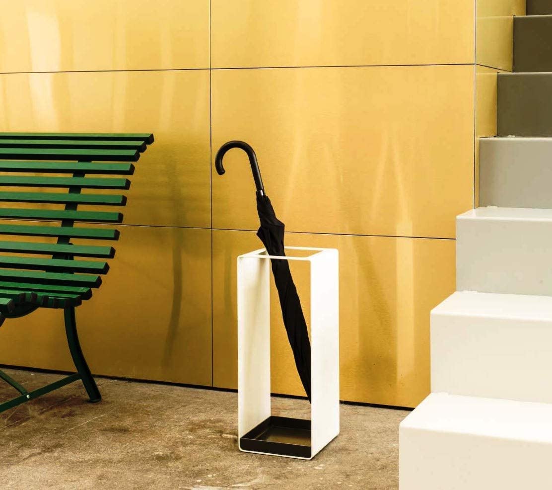 Indian Decor 50015 Umbrella Stand Modern Design with Drip Tray/Umbrella