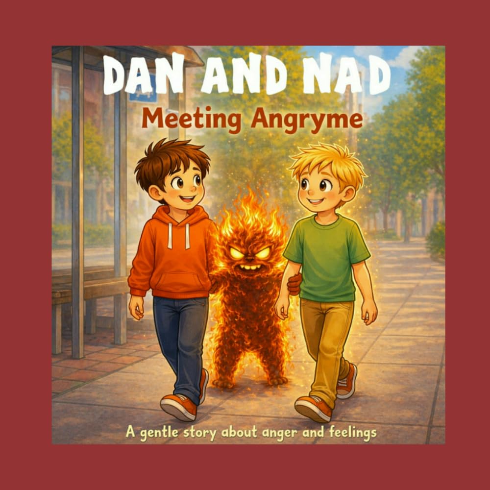Dan and Nad Meeting Angryme: A gentle story about anger and feelings (Dan and Nad – A Journey Through Feelings)