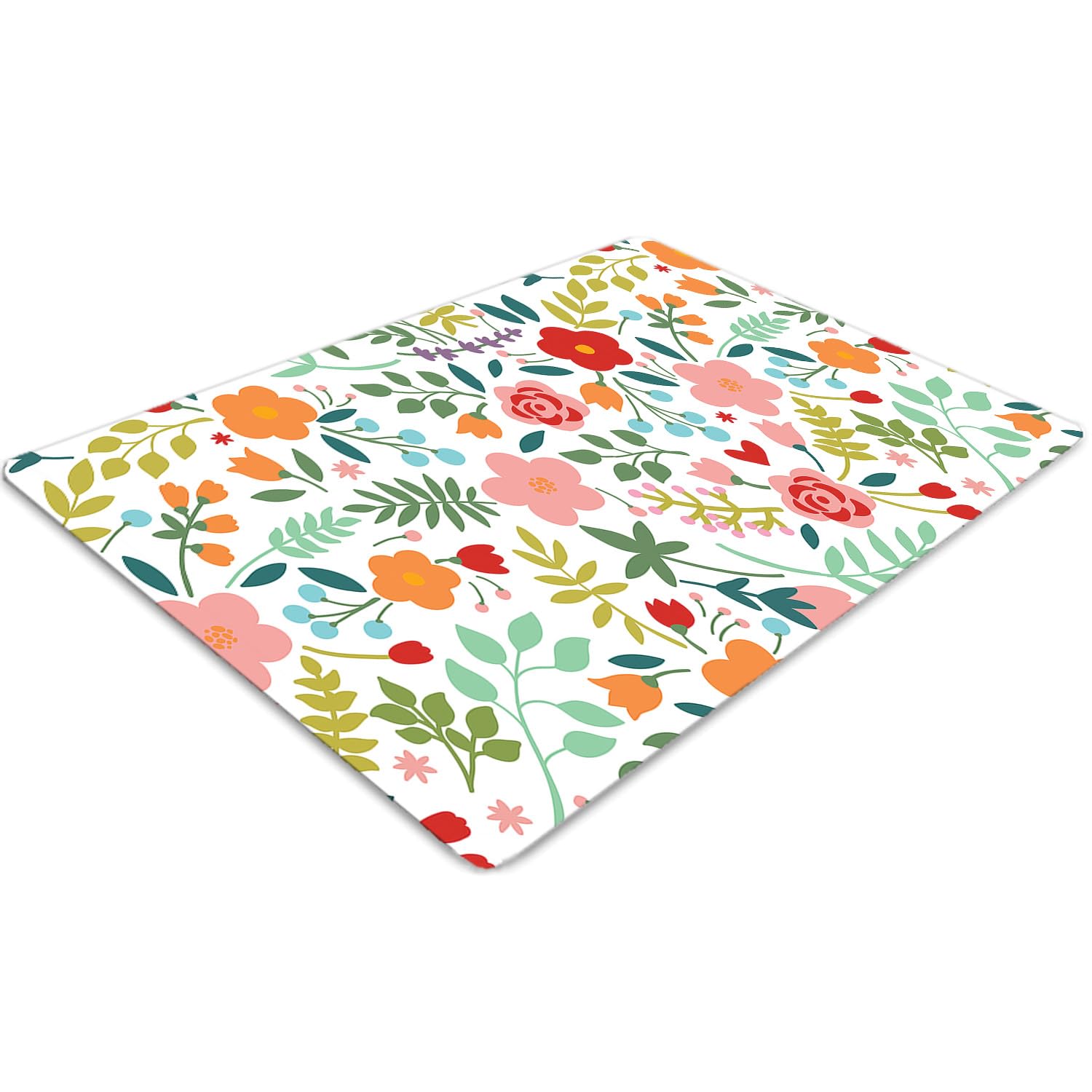 Tapis de chaise 120x90 cm rectangulaire en PVC imperméable pour protéger le sol